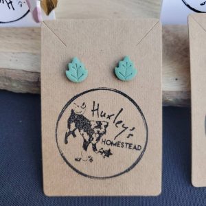 Fall Leaf Earrings | Polymer Clay